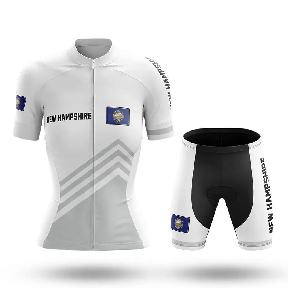 New Hampshire S4 White - Women - Cycling Kit