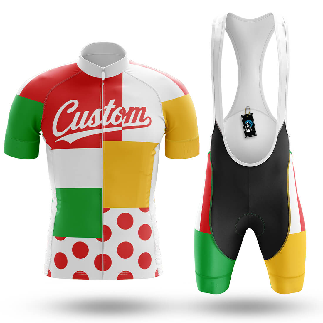Custom State 1985 Grand Tour Inspired Men's Cycling Jersey - Men's Cycling Kit
