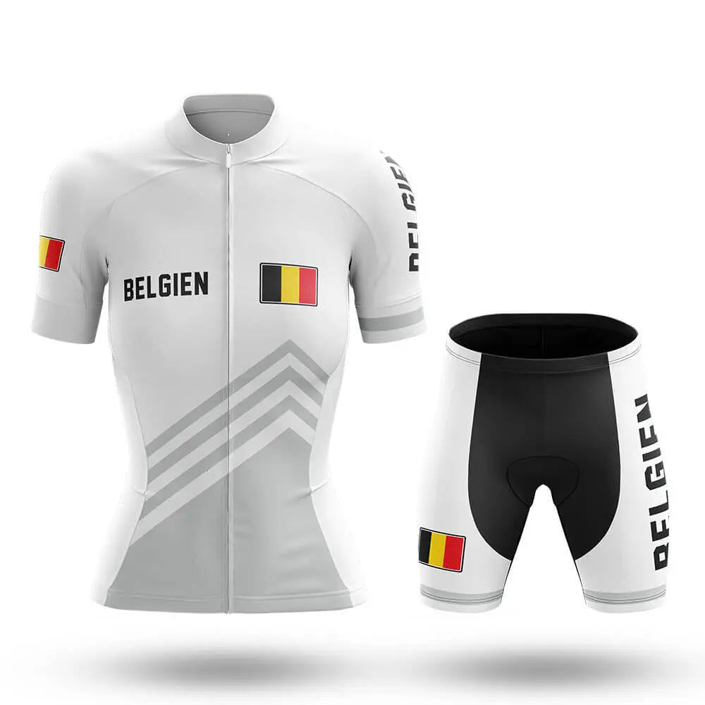 Belgien S5 White - Women - Cycling Kit