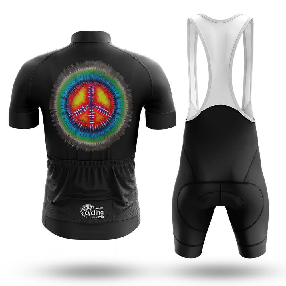 Tie Dye Peace Sign - Men's Cycling Kit