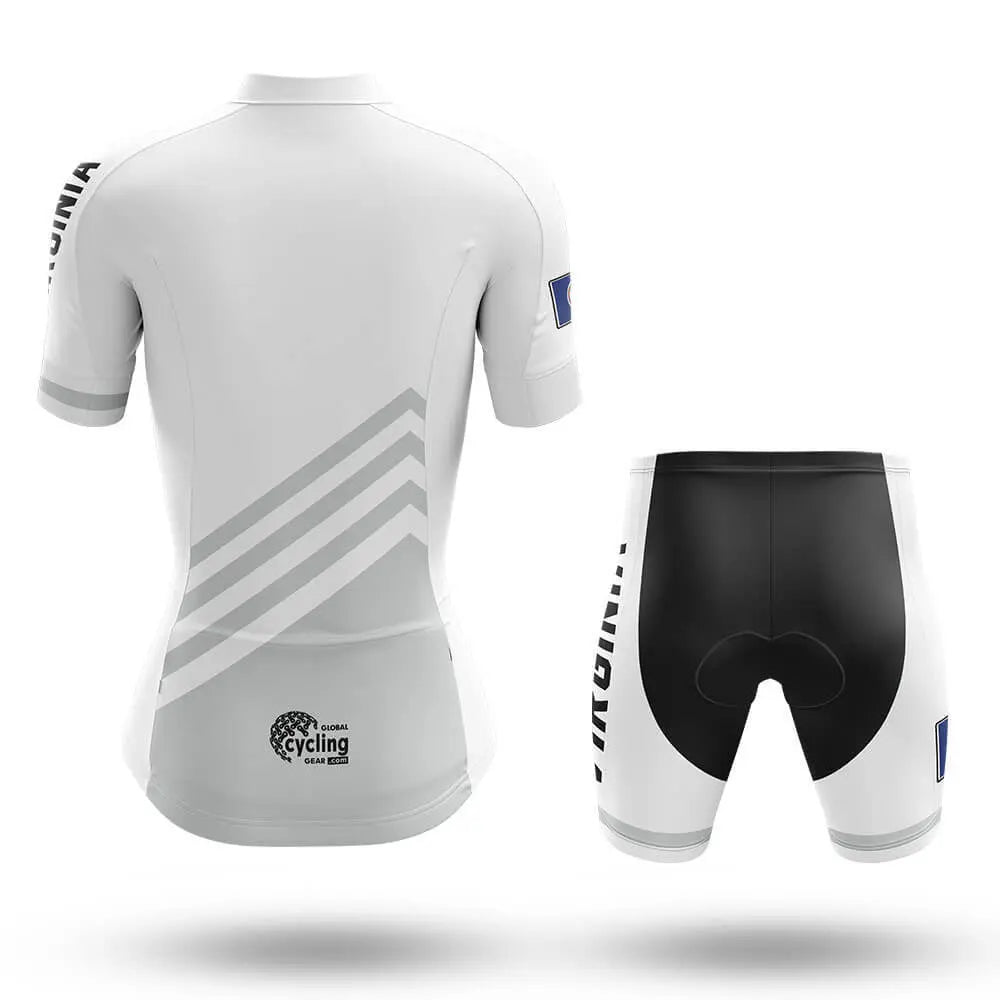 Virginia S4 White - Women - Cycling Kit