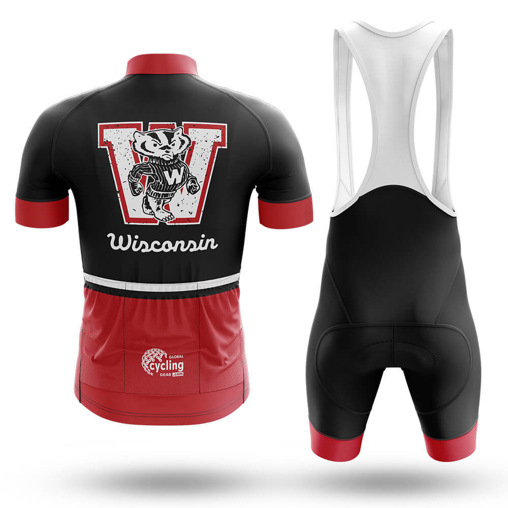 Retro UW Badgers - Men's Cycling Kit