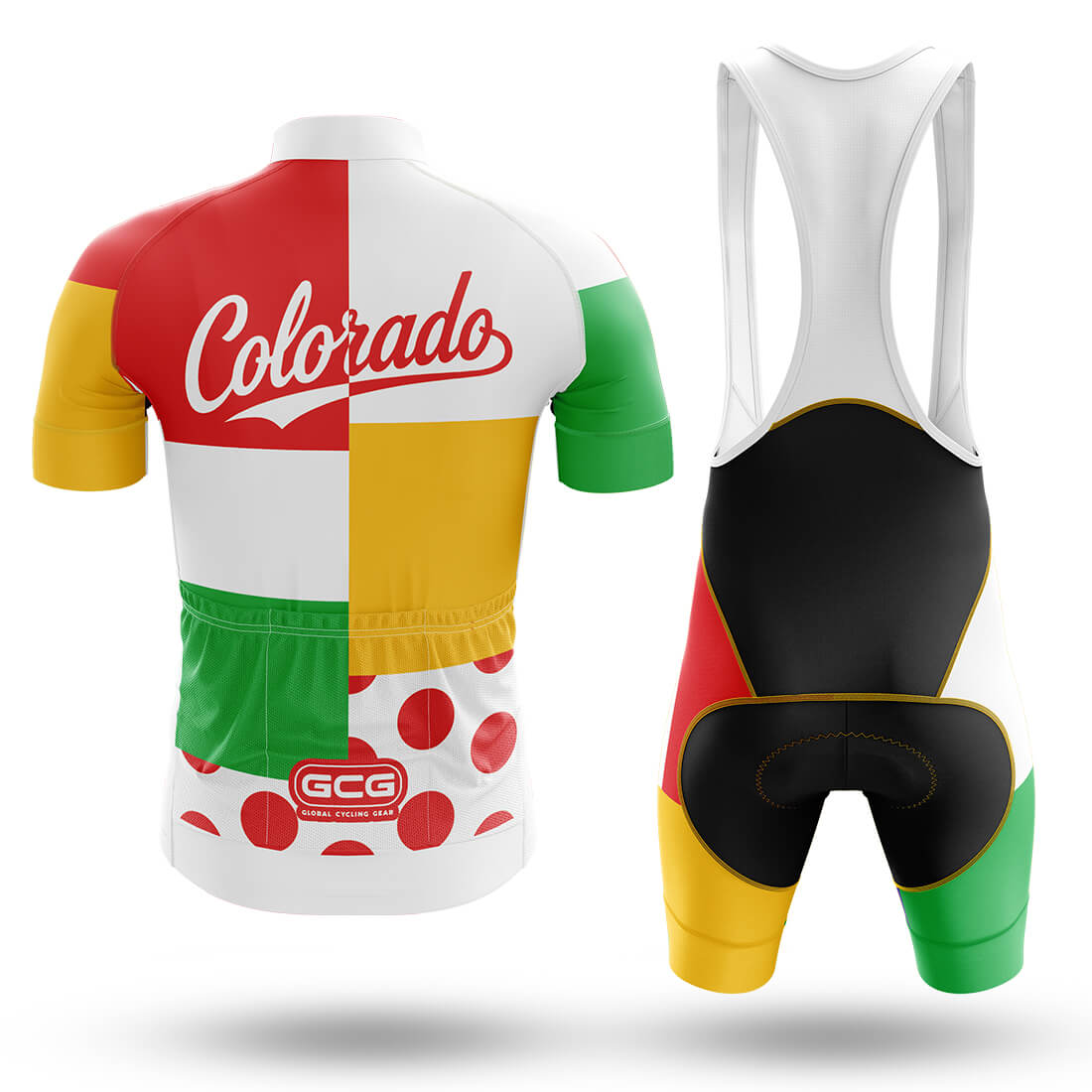 Colorado 1985 Grand Tour Inspired Men's Cycling Jersey - Men's Cycling Kit