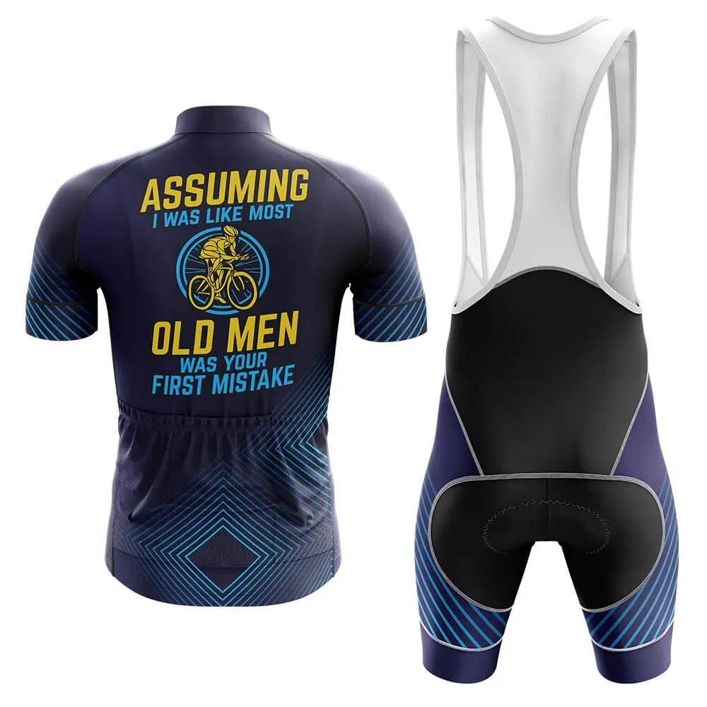 Cycling Old Man